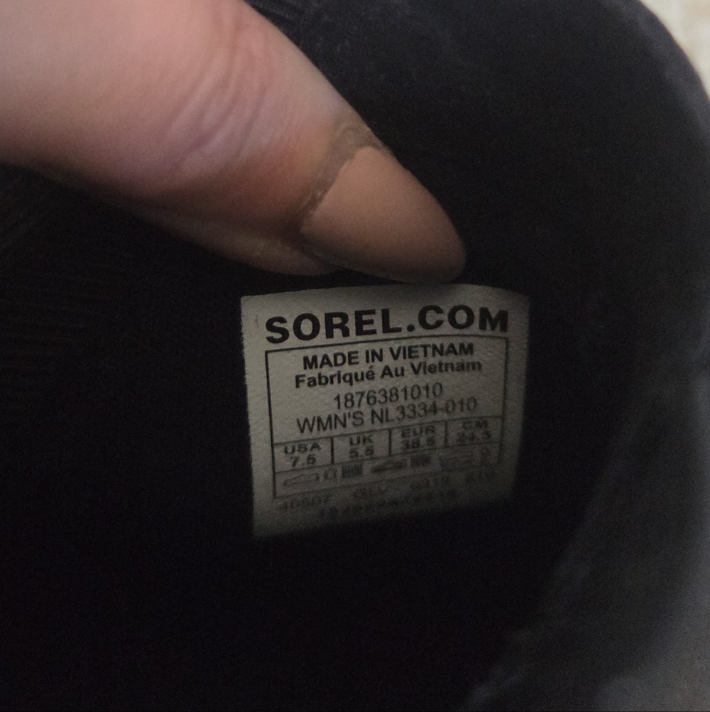 Sorel Womens Leathwr Boots - Picture 7 of 8